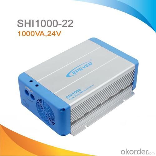 Solar Inverter Set SHI 1000W High-Frequency Pure Sine Wave Inverter DC 24V to AC 220V/230V, SHI1000-22 System 1