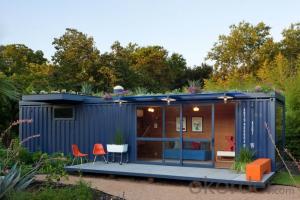 Luxury holiday prefabricated shipping container house