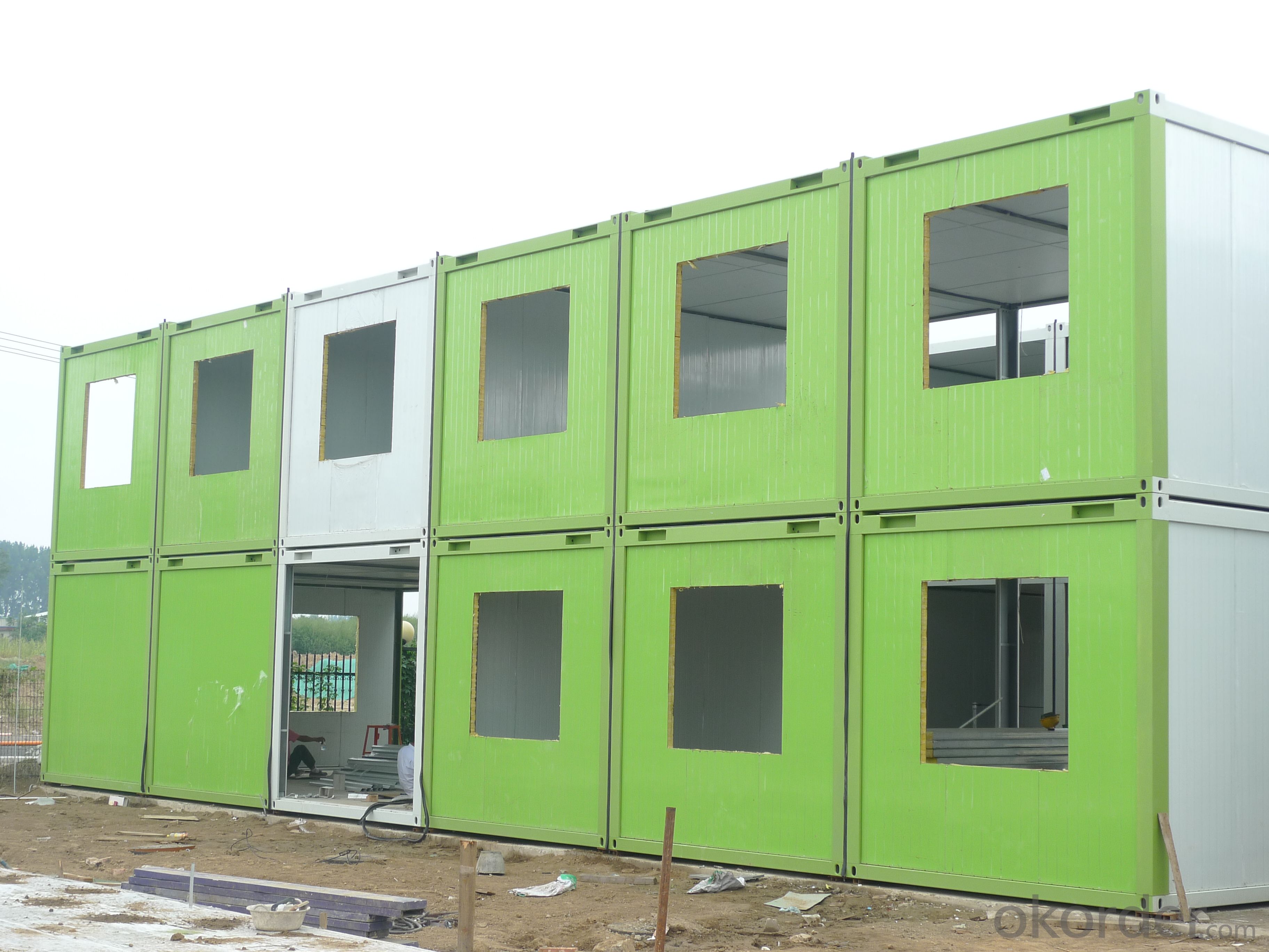 Custom Modular Prefab Container House S20-1 in Papua New Guinean With Firm Structure