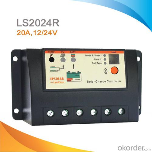 PWM Solar Charge Controller,20A,12/24V  with Integrated LED Driver System 1
