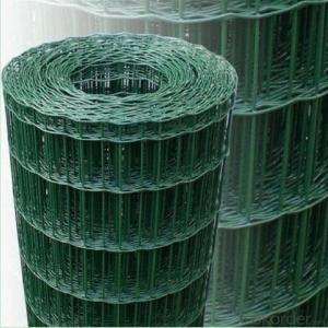 PVC Coated Crimping Wire Mesh PE Coated Low Price Wire Coated Mesh System 1