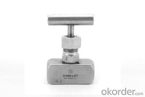 Stainless steel valve-needle valve type C