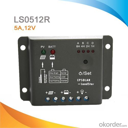 PWM Solar Lighting Regulator 5A,12V,LS0512R System 1