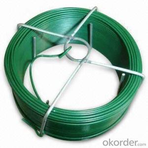Green PVC Coated Wire