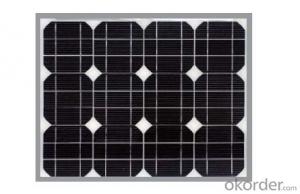 Monocrystalline Silicon Solar Panel Model CR030M-CR025M System 1