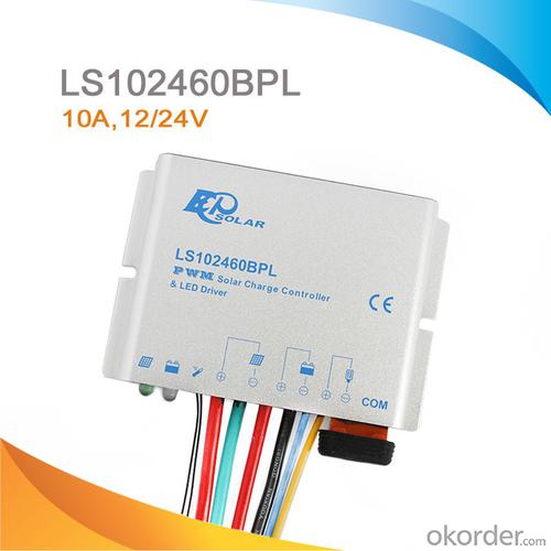 PWM Solar Charge Controller and LED Constant Current Driver 10A,12/24V, LS102460BPL System 1
