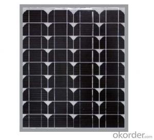 Monocrystalline silicon solar panel(CR035M-CR050M)