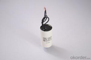 new white  plastic can motor running capacitors System 1