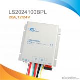 Controlador de carga solar PWM y driver LED de corriente constante 20A, 12/24V, LS2024100BPL