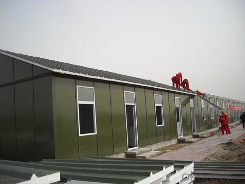 LOW COST SMALL PREFABRICATED CONTAINER HOUSES System 1