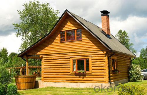 low cost prefabricated wooden house System 1