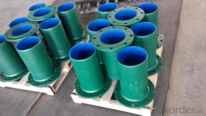 ductile iron pipe fitting--Green coating System 1
