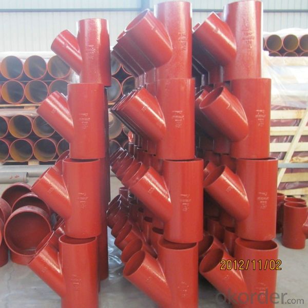 CAST IRON PIPE FITTINGS AND PIPE