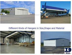 prefabricated metal airplane hangar System 1