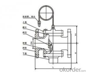 Self-operate differential pressure control valve