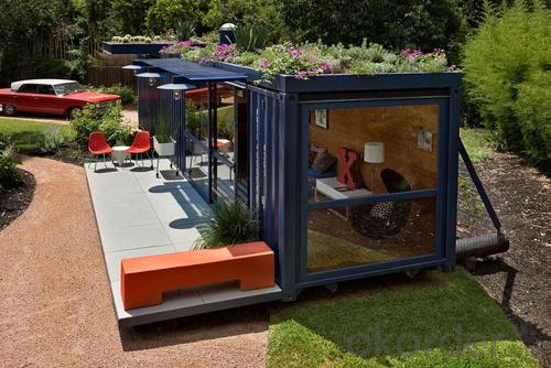 Prefabricated shipping containers 20ft and 40ft, family luxury holiday house System 1