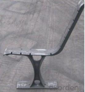 Ductile iron chair leg System 1