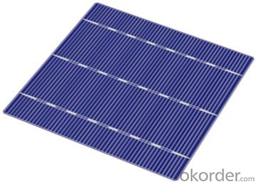 China Solar Cells Poly  156x156mm with High Conversion Efficiencies