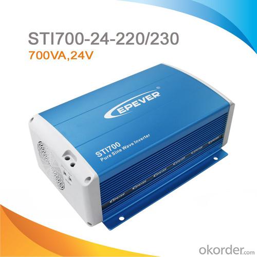 Srne Solar Inverter - High Efficiency Off-Grid Pure Sine Wave Power Inverter 700W, 24V-220V/230V, STI700 System 1