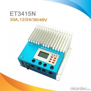 MPPT Solar Panel Charge Controller 30A,12/24/36/48V,ET3415N