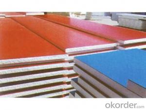 Polystyrene sandwich panel used for color steel laminboard