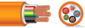 Circular Cables PVC 600/1000V 4C+E Copper /Orange cable as per  AS/NZS 5000.1 System 1