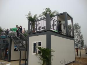 Steel sandwich panel container mobile homes