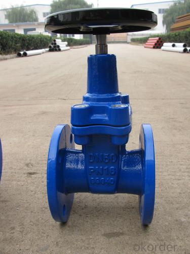 Non-rising Stem Metal Seated Gate Valve DN80 System 1