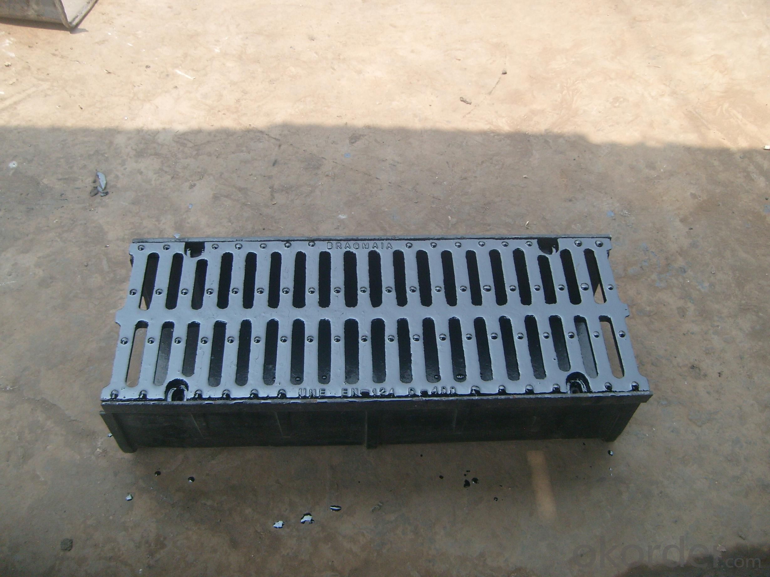 Nodular cast iron groove perforated strainer