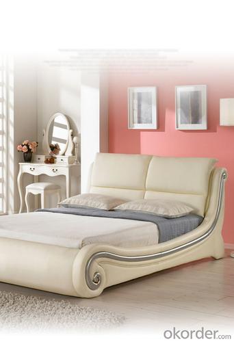 soft PU bed leather bed frame System 1