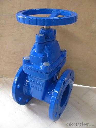 Rising Stem Solid Wedge Gate Valve DIN3352 System 1