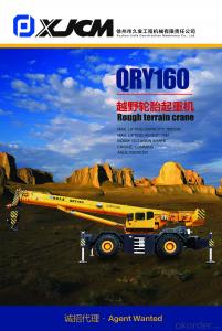 Rough terrain crane QRY160