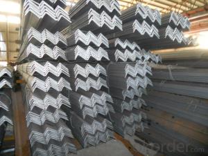 Hot Rolled Steel Equal Angle Bar Different Sizes