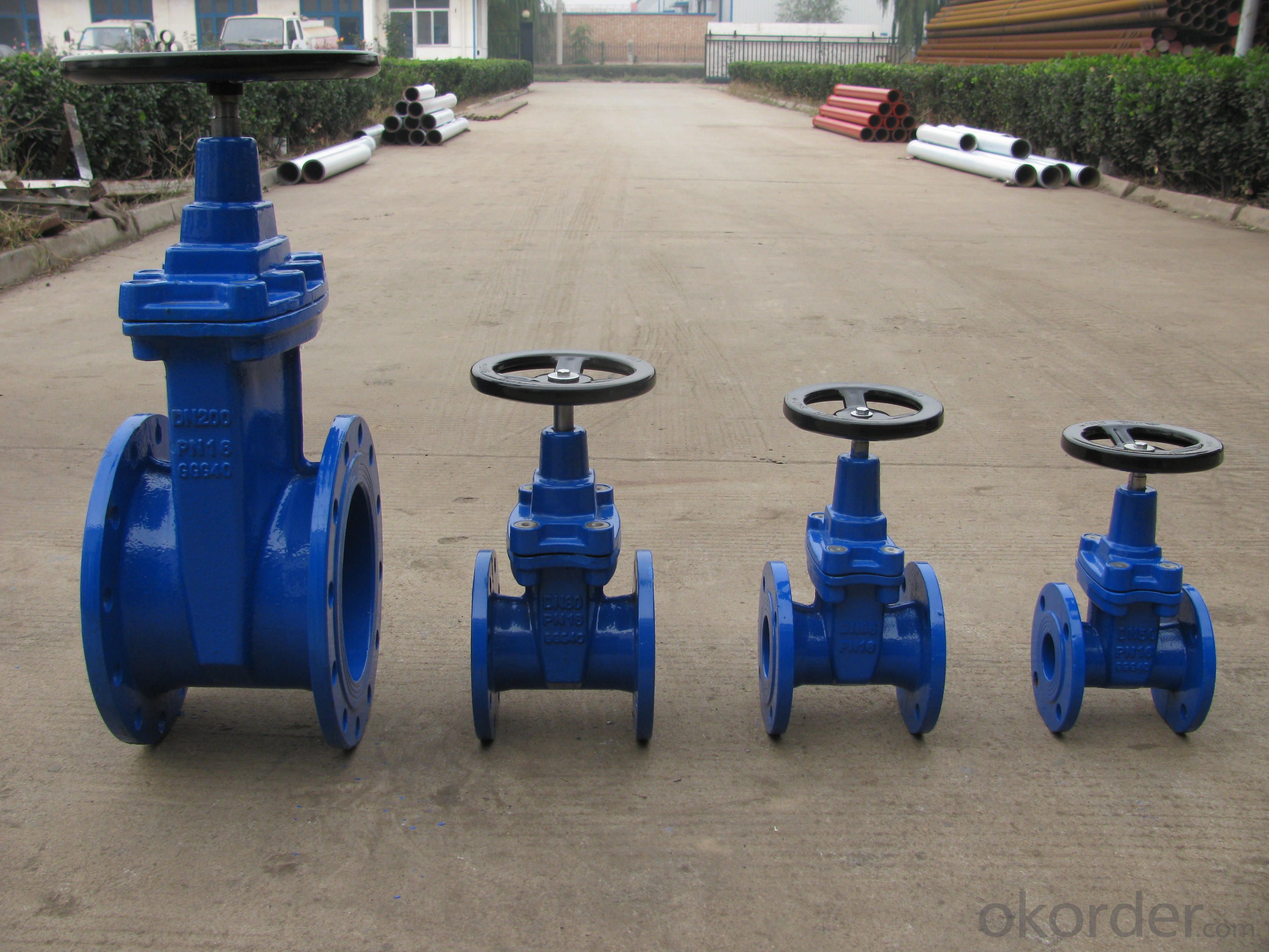 Non-rising Stem Resilient Seated Gate Valve DN40