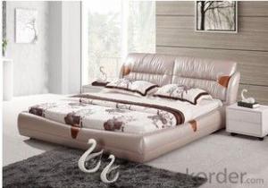 soft PU bed leather bed frame