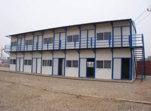 Double prefabricated houses, sandwich panels mobile homes