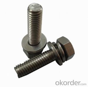 universal coneseat wheel bolt and nut/6-corner bolt