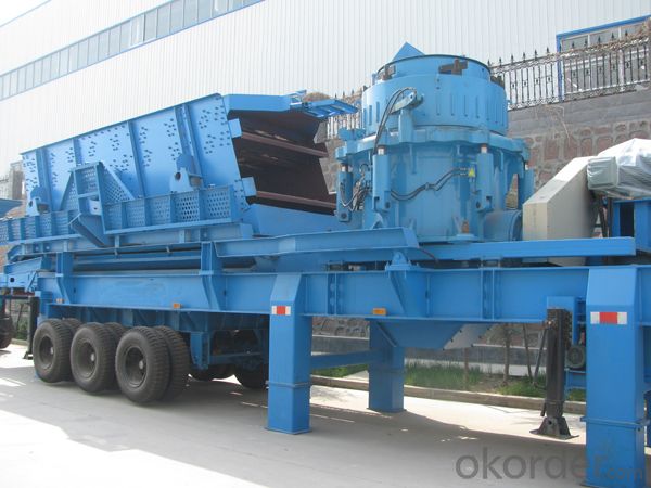 PP250SMHS cone crushing and screening plant