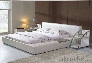 Latest bed designs,PU Bed,modern design cheap bed