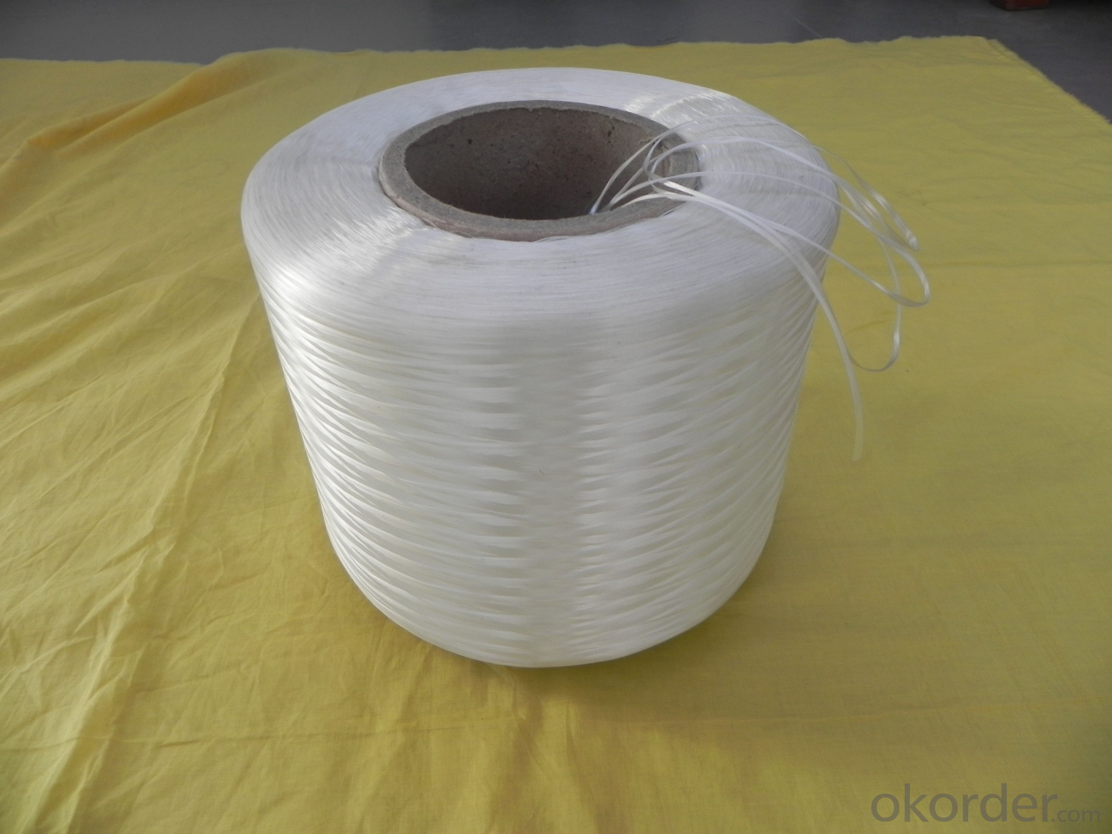 Polyester yarn for optical cable