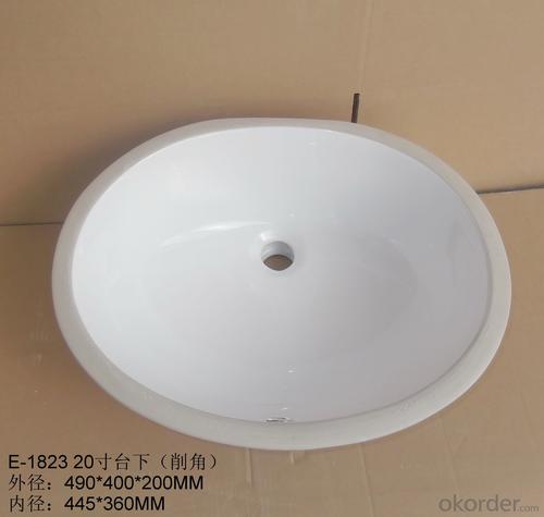 Chamfered audience 20-inch washbasins System 1