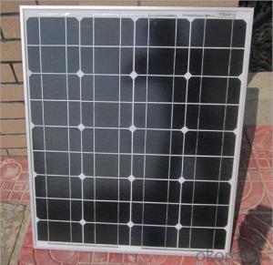 Monocrystalline Silicon Solar Module 50W
