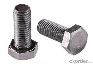 Cheap hex bolt and nut