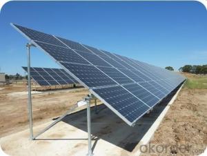Ground screw solar mounting system