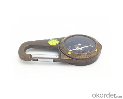 Protable Magnetic Compass with Carabiner T4386-1 System 1