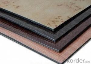 Wooden looks composite panel System 1