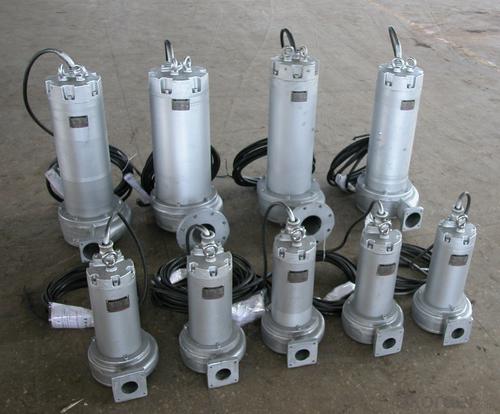 Submersible Stainless Steel Sewage Pump System 1