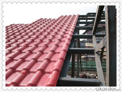 Cheap Synthetic spanish roof tile System 1