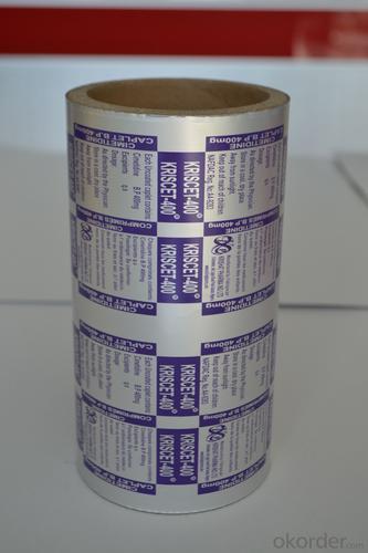 Pharmaceutical Aluminum Foil for Medicine Packaging System 1