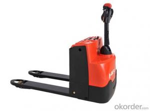 Forklift 2T Walking Type Electric Pallet Truck System 1